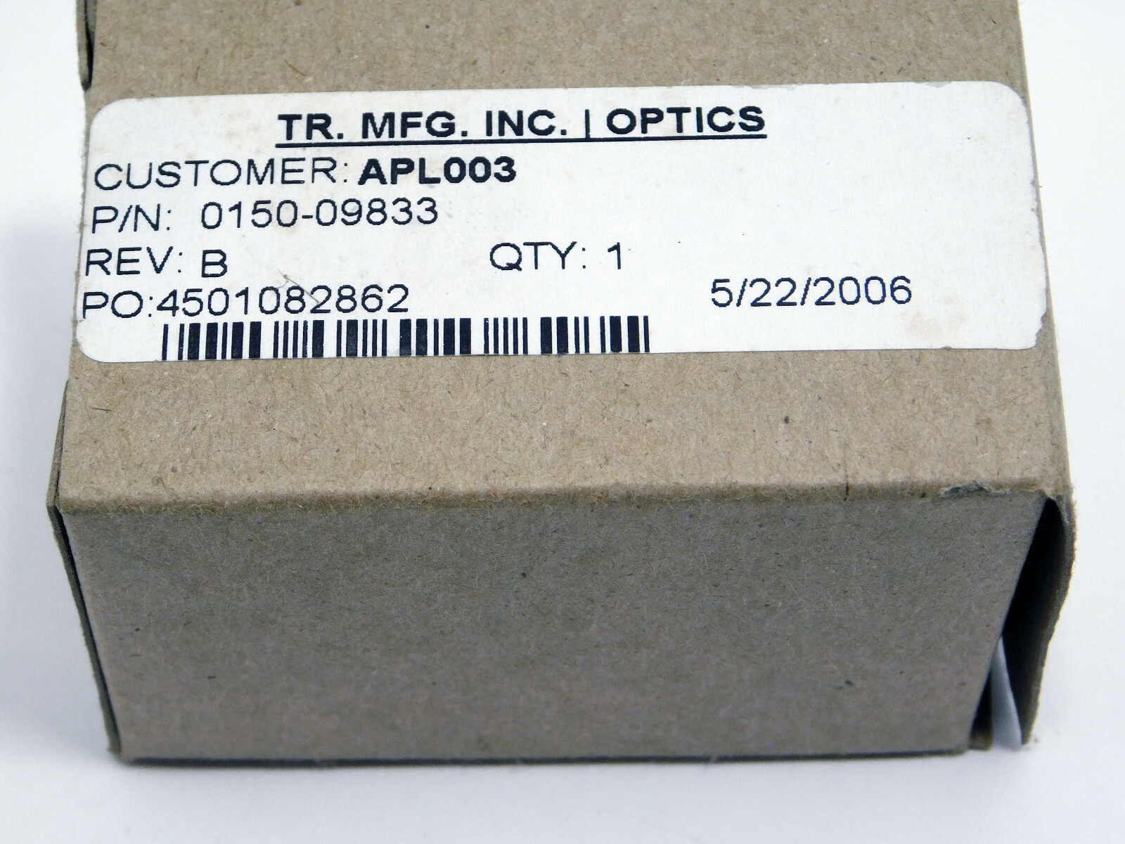 TR. MFG Grouding Assembly AMAT Applied Materials 0150-09833 Rev B
