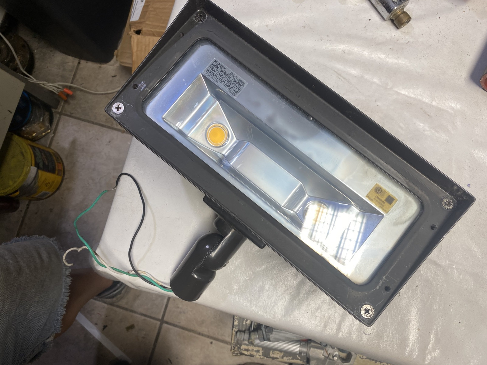 RAB LIGHTING FFLED39Y LED Floodlight 44W 120V (4 PARTS) #1