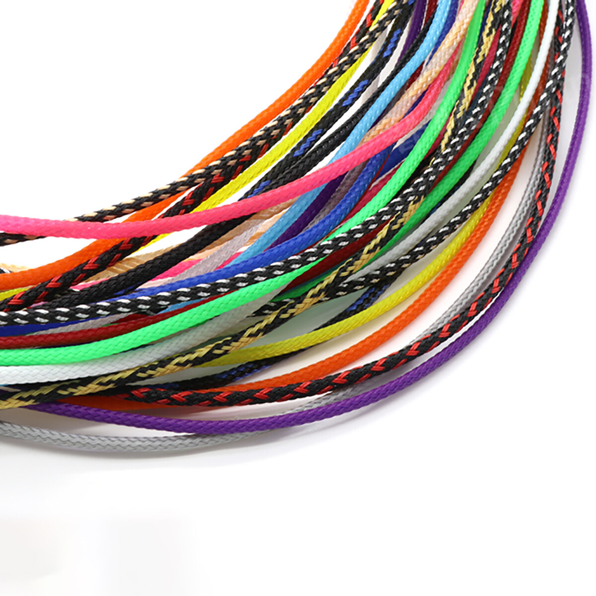 3mm-50mm PET Expandable Braided Sleeving Wire Cable Harness Sheathing All Colors