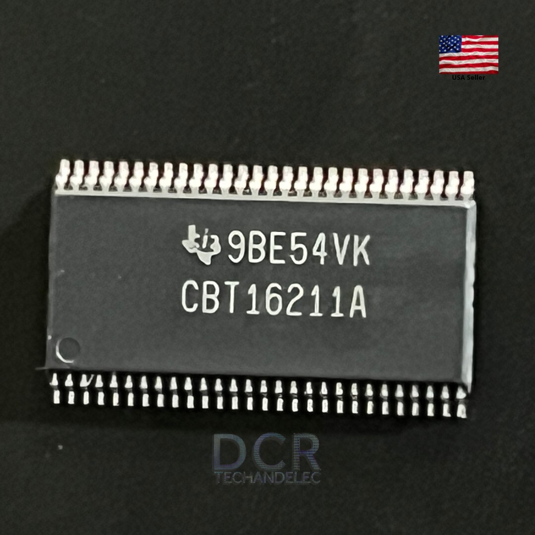 TI 74CBT16211A Bus 56-Pin TSSOP Digital Bus Switch ICs 12 x 1:1 24-Bit FET 5 Ohm
