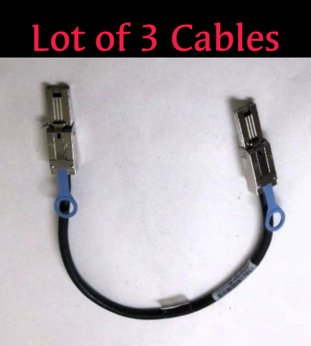 Lot Of 3 Amphenol 20″ Male to Male E357317-s 28 AWG CN-0yp20D-apx00-8ah-518y
