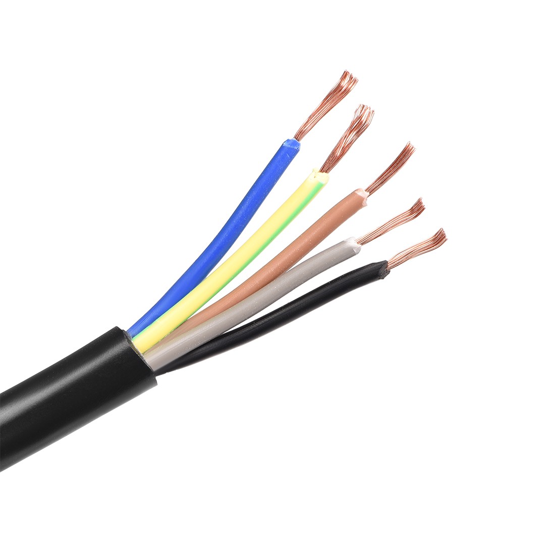 16.4ft RVV Wire Cable Extension Cord Copper Wire Conductor Core 20 AWG