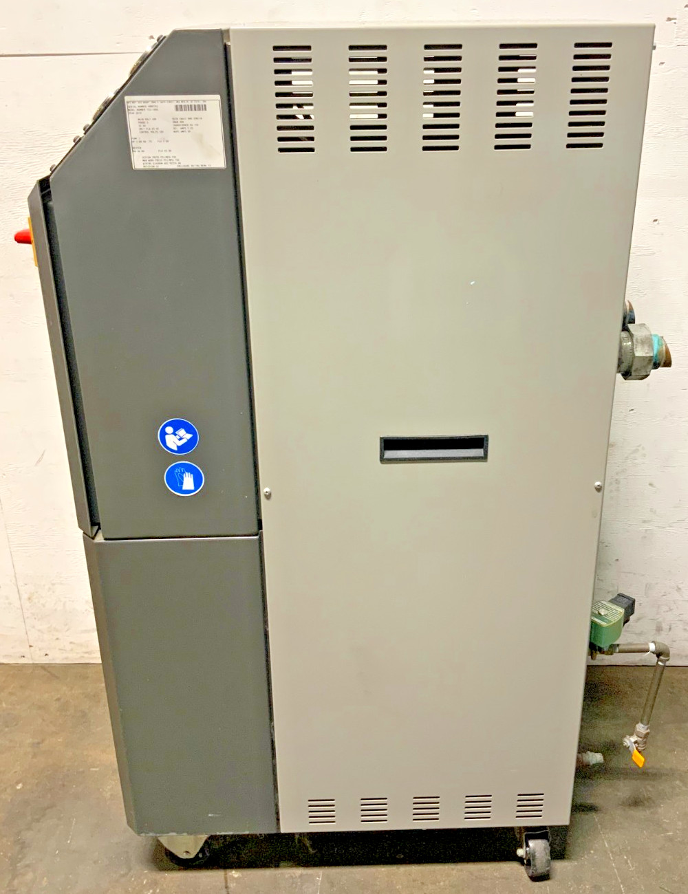 AEC TCU-100U Water Temperature Control Unit 480V 3PH 36Kw 150PSIG 60Hz HP1 E15A