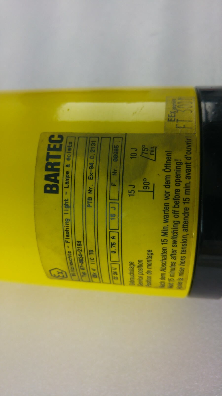BARTEC 07-4834-2184 Flashing lamp