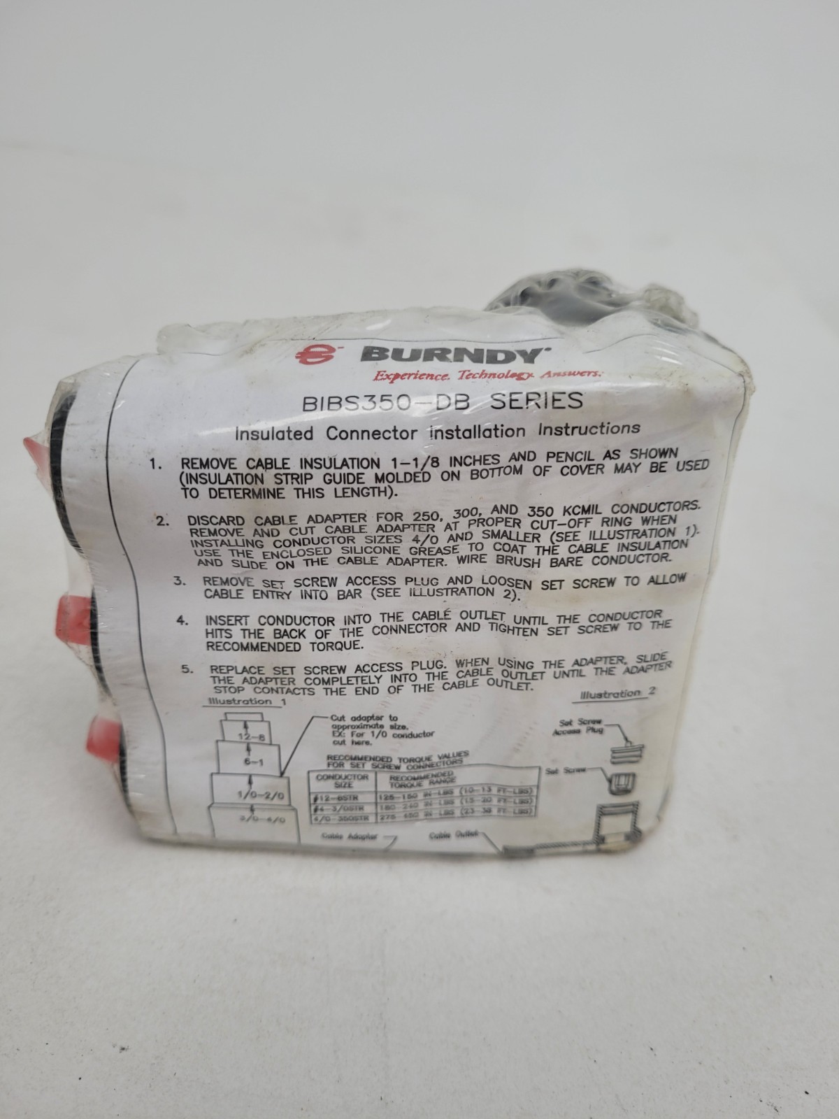 BIBS3503DB Burndy 3 Port 600V Sealed Wire Connector – Next Day Option – New