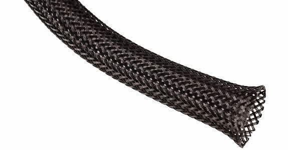 100Ft – 1/2 Inch PET Expandable Braided Cable Sleeve – Wire Sleeving for Audio V