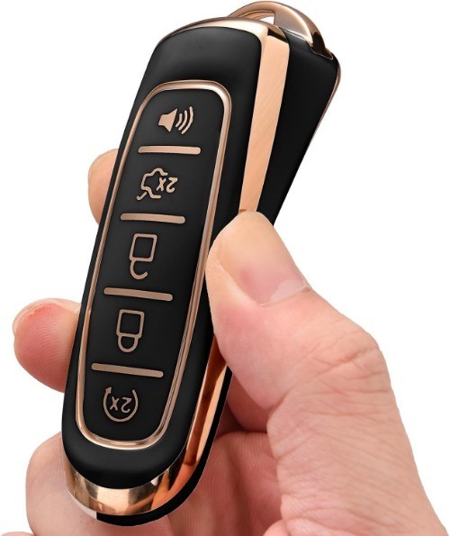 Premium Soft TPU 360° Full Protection Key Fob Cover for Ford C-Max Edge Escape