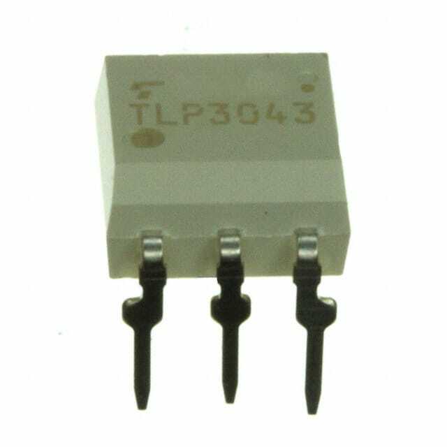 (2x) TLP3043 TOSHIBA, OPTOISOLATOR 5KV TRIAC 6DIP 5L