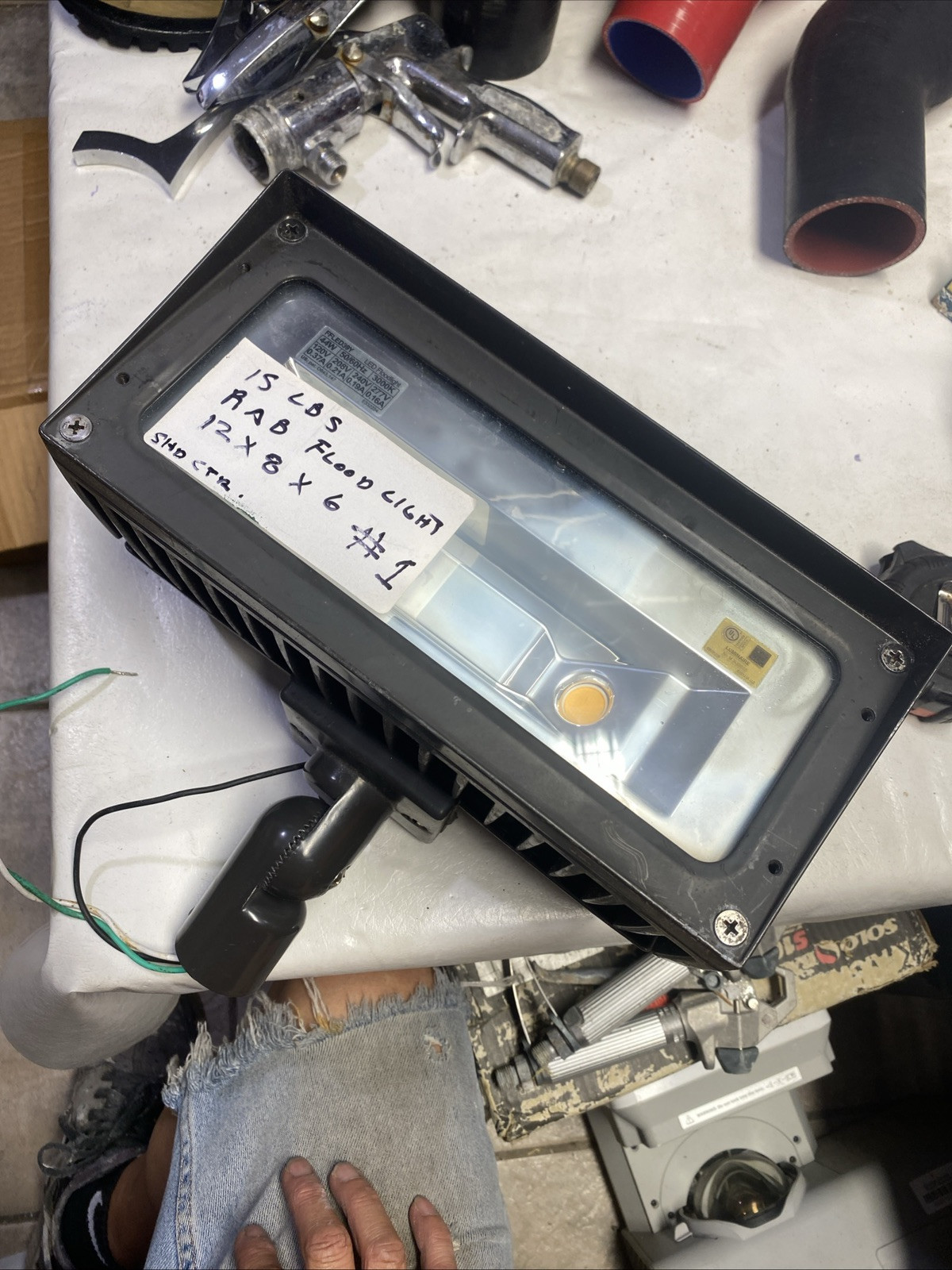 RAB LIGHTING FFLED39Y LED Floodlight 44W 120V (4 PARTS) #1