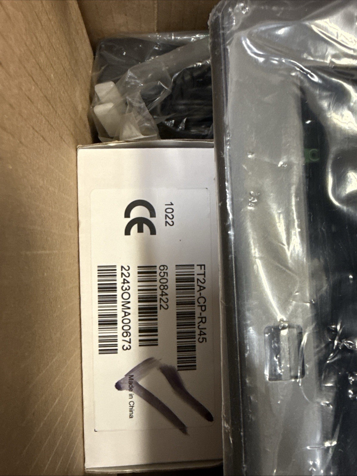 Crestron FT2-700-ELEC-B FlipTop FT2 Series Cable Mgmt w/ F2TA-CP-RJ45 Module