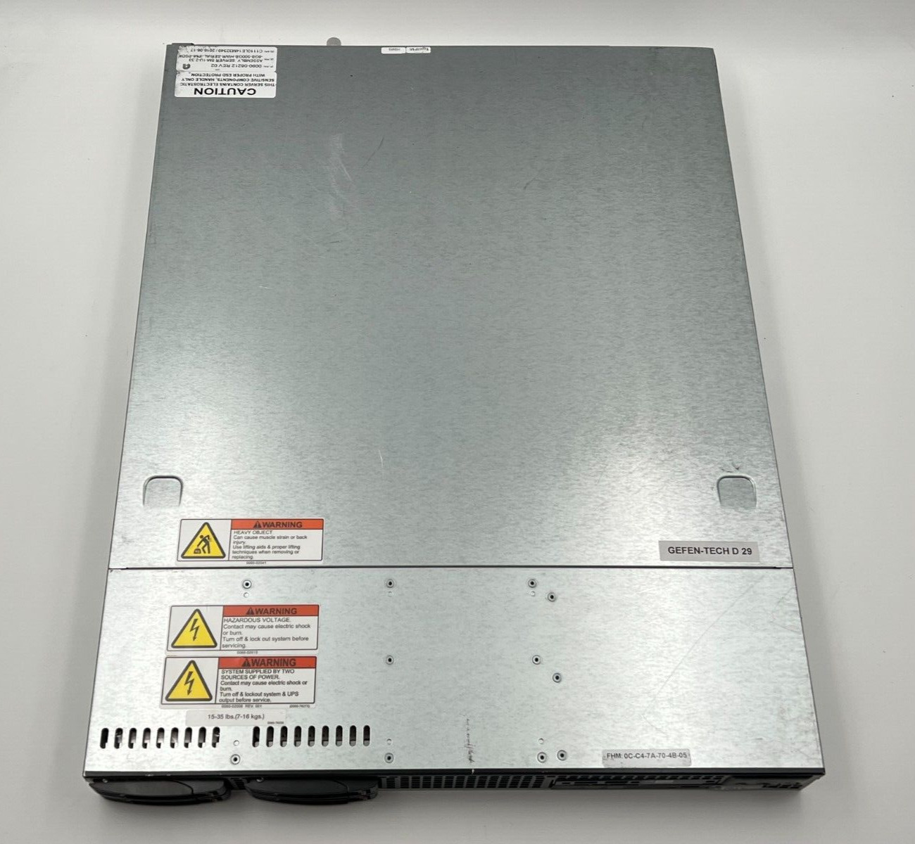APPLIED MATERIALS 0090-08212 ASSEMBLY CGA SERVER SM 1U 2.33-8GB-500GB-HWR AMAT