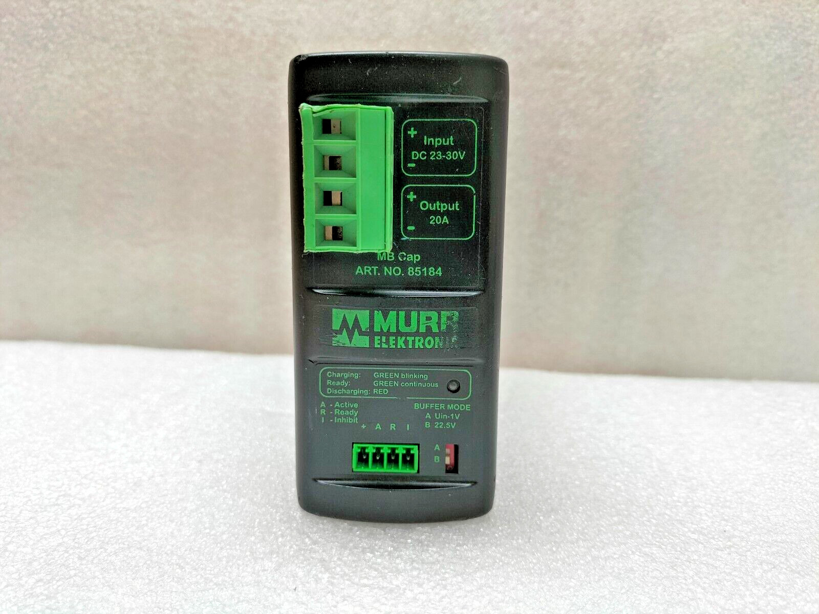 MURR ELEKTRONIK 85184 MAINTENANCE FREE BUFFER MODULE