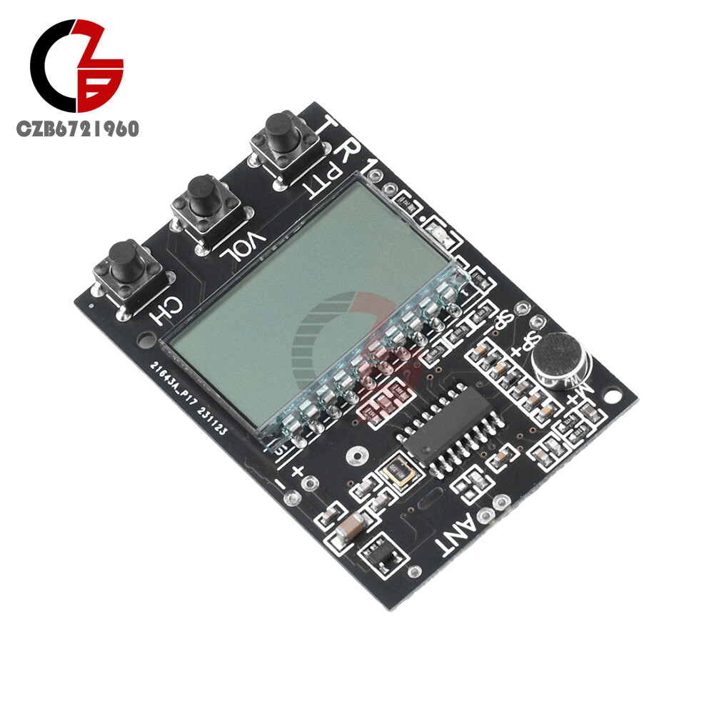 Digital LCD FM Radio Receiver Transmitter Module 27-480MHz Frequency Modulation