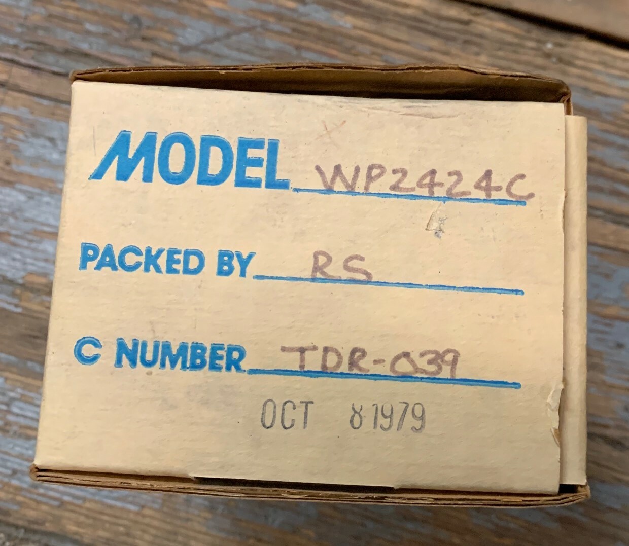 WESTERN PACIFIC/MINARIK ELECTRIC CO WP-2424C TIMER RELAY 8 PIN NEW IN PACKAGE
