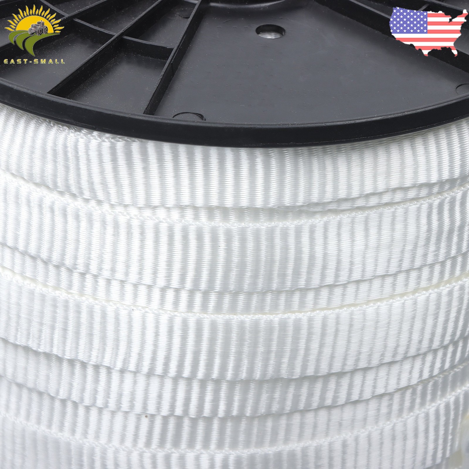 3/4″ x 528′ 2500# Tensile Polyester Pull Tape, Mule Tape, Webbing for Packaging