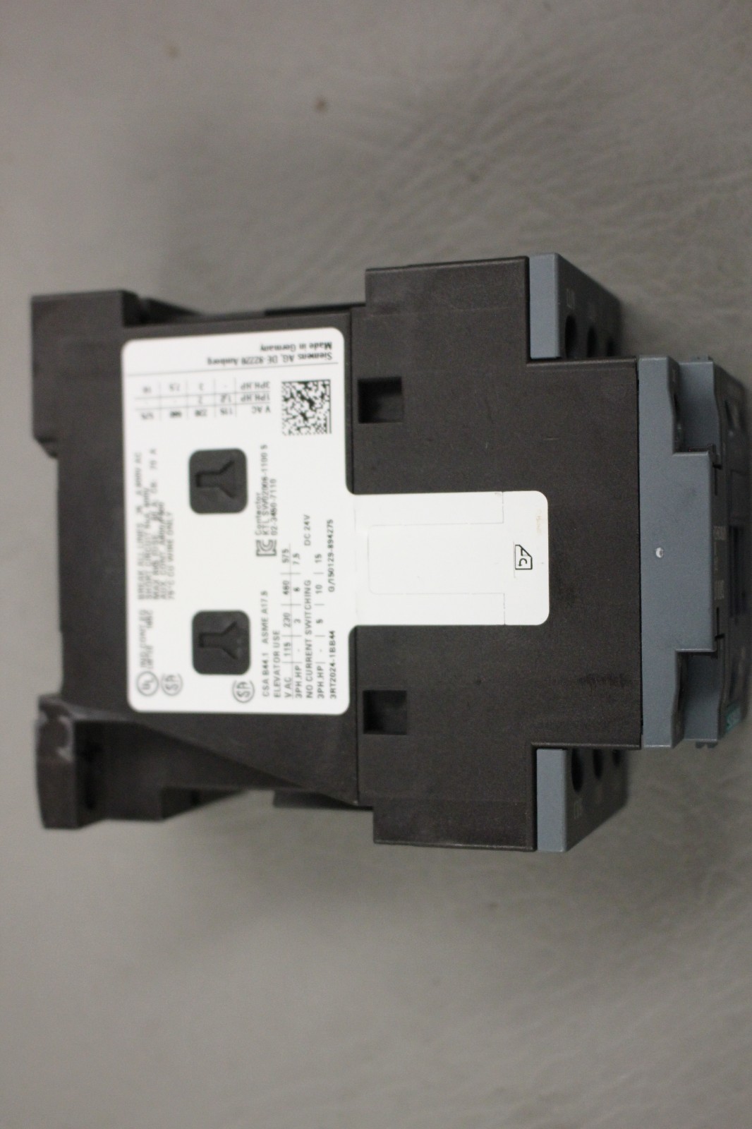SIEMENS SIRIUS CONTACTOR MODULE 3RT2024-1BB44
