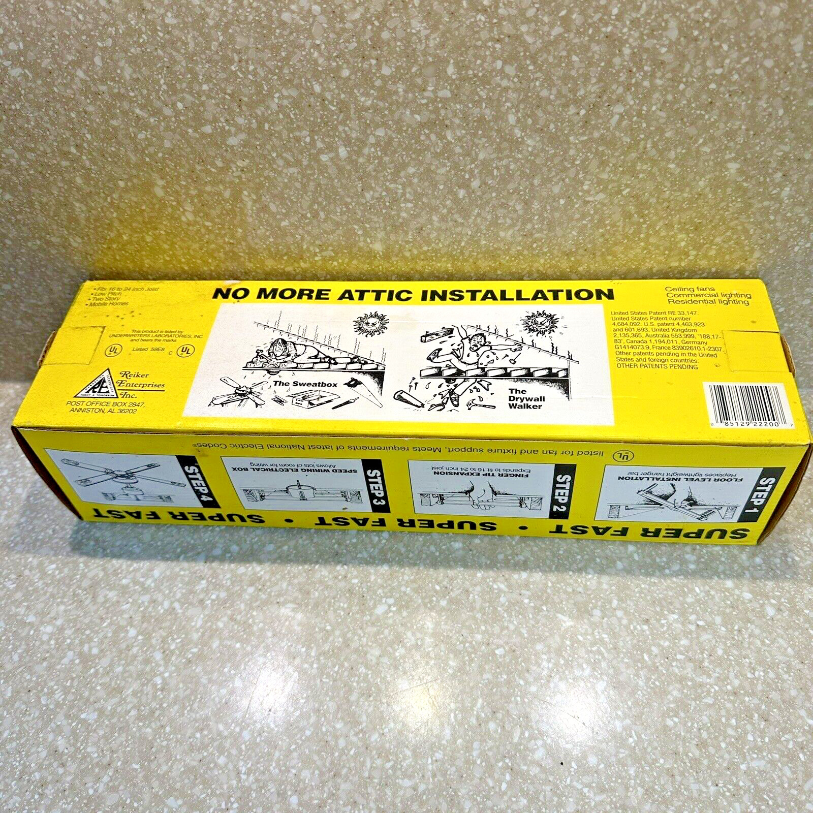 Reiker Super Fan Brace, Model 22200, New in box