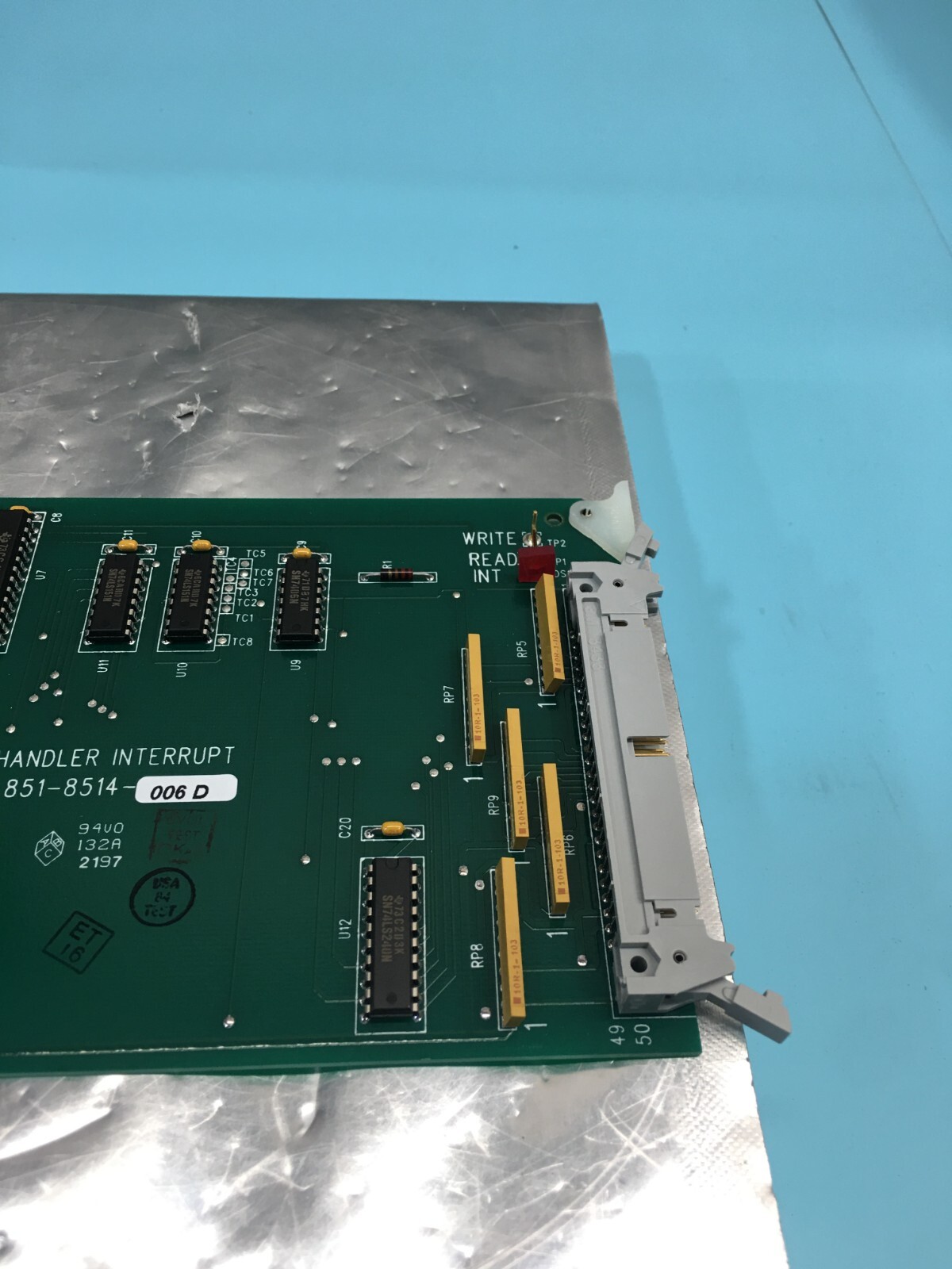 SVG Silicon Valley Group 851-8514-006 Wafer Handler PCB Card, 135608