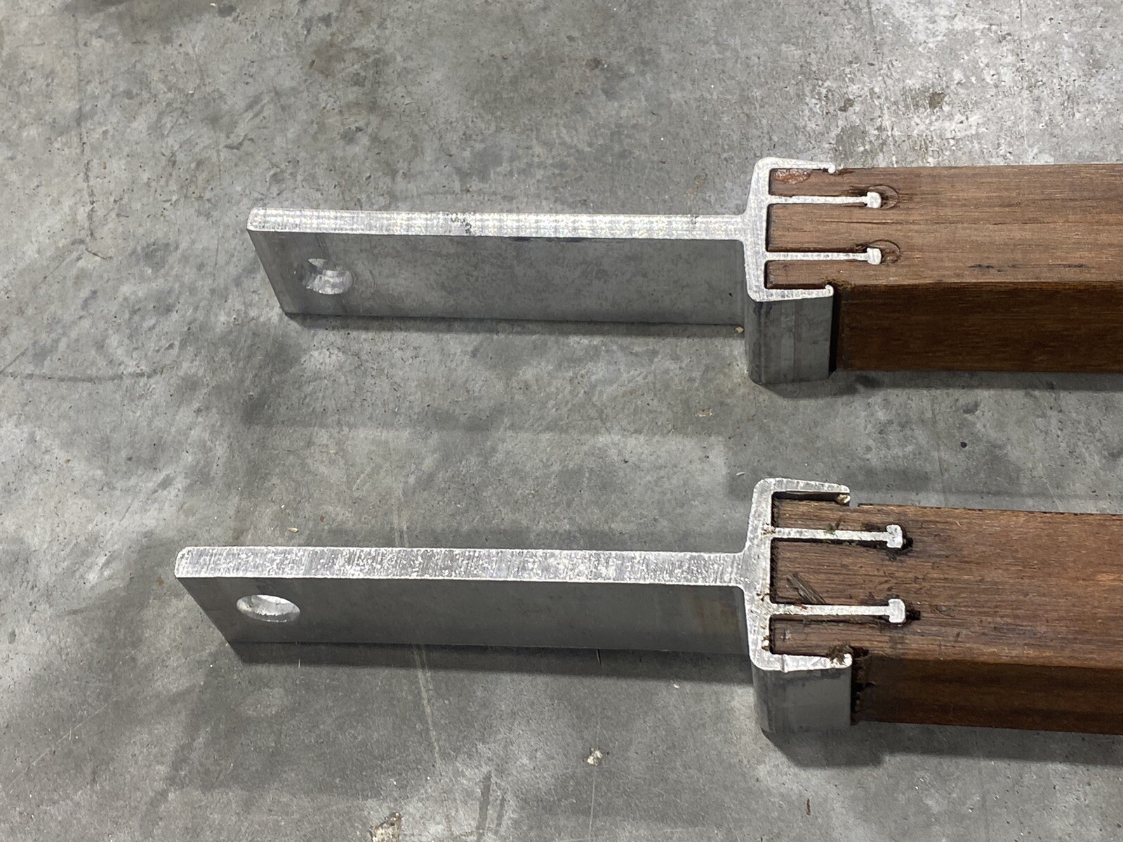 Aluma -Form RA-6018 Underarm/Crossarm Wood Brace set (2-pcs) New 56301