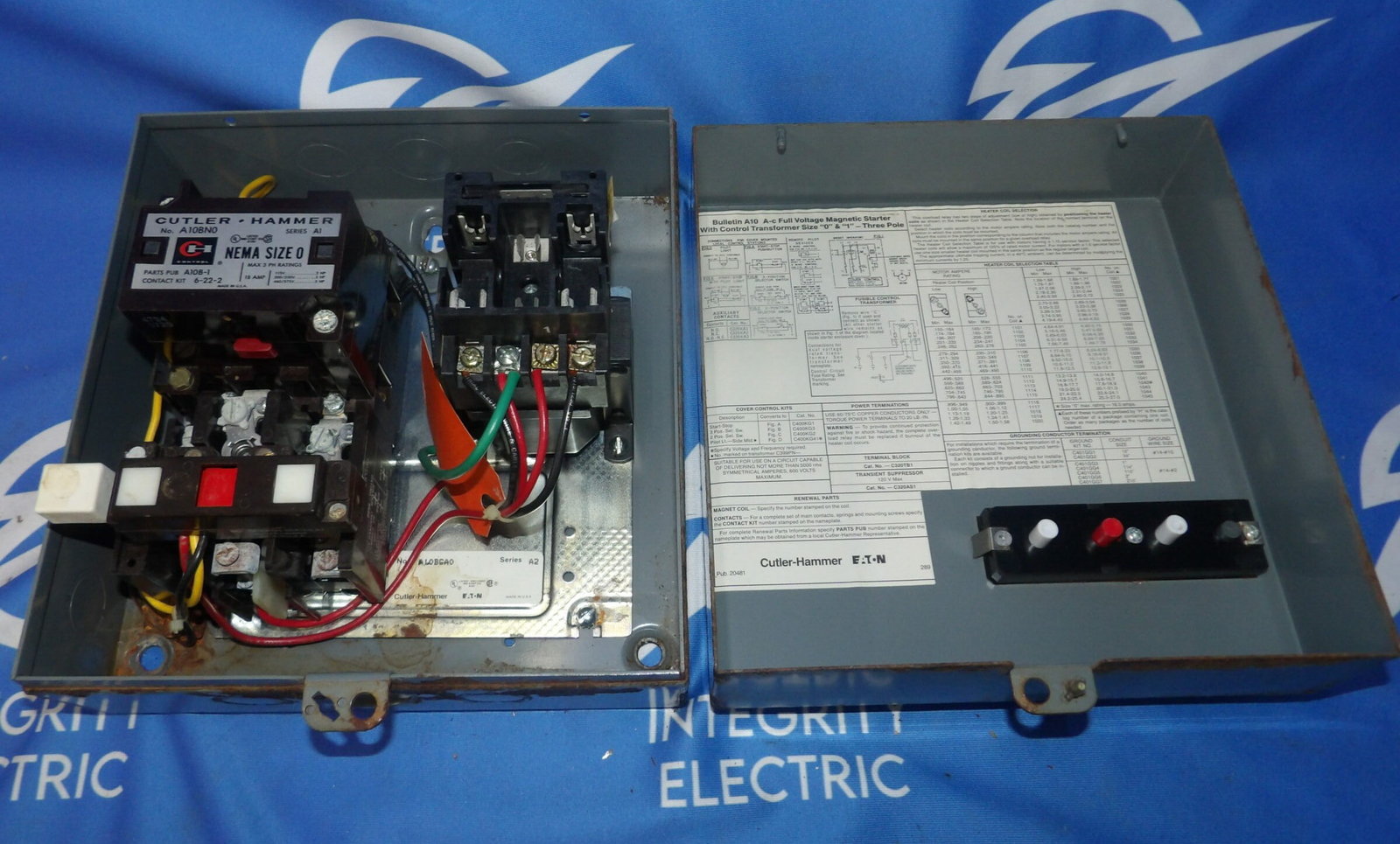 Cutler Hammer A10BGA0 Series A2 5HP 600V Combination Starter + 1 Year Warrranty