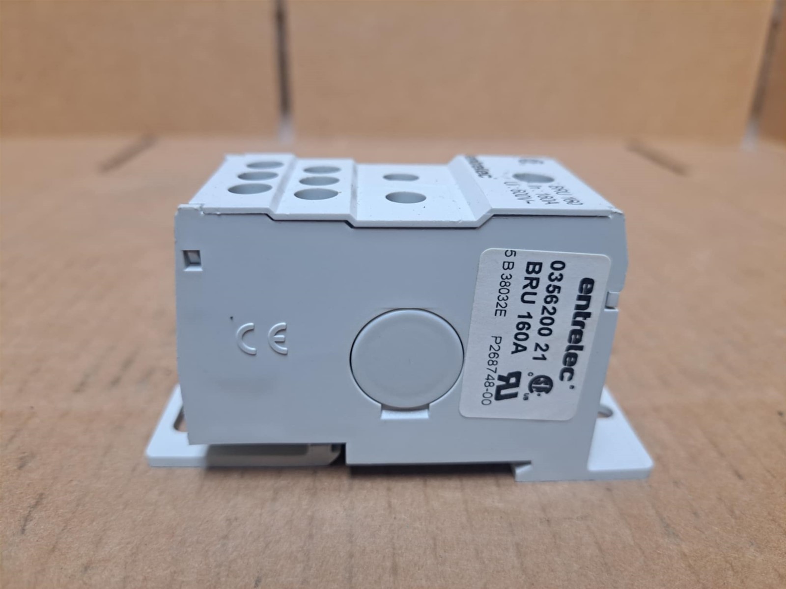 Entrelec Distribution Terminal Part No. BRU 160 600V 160A