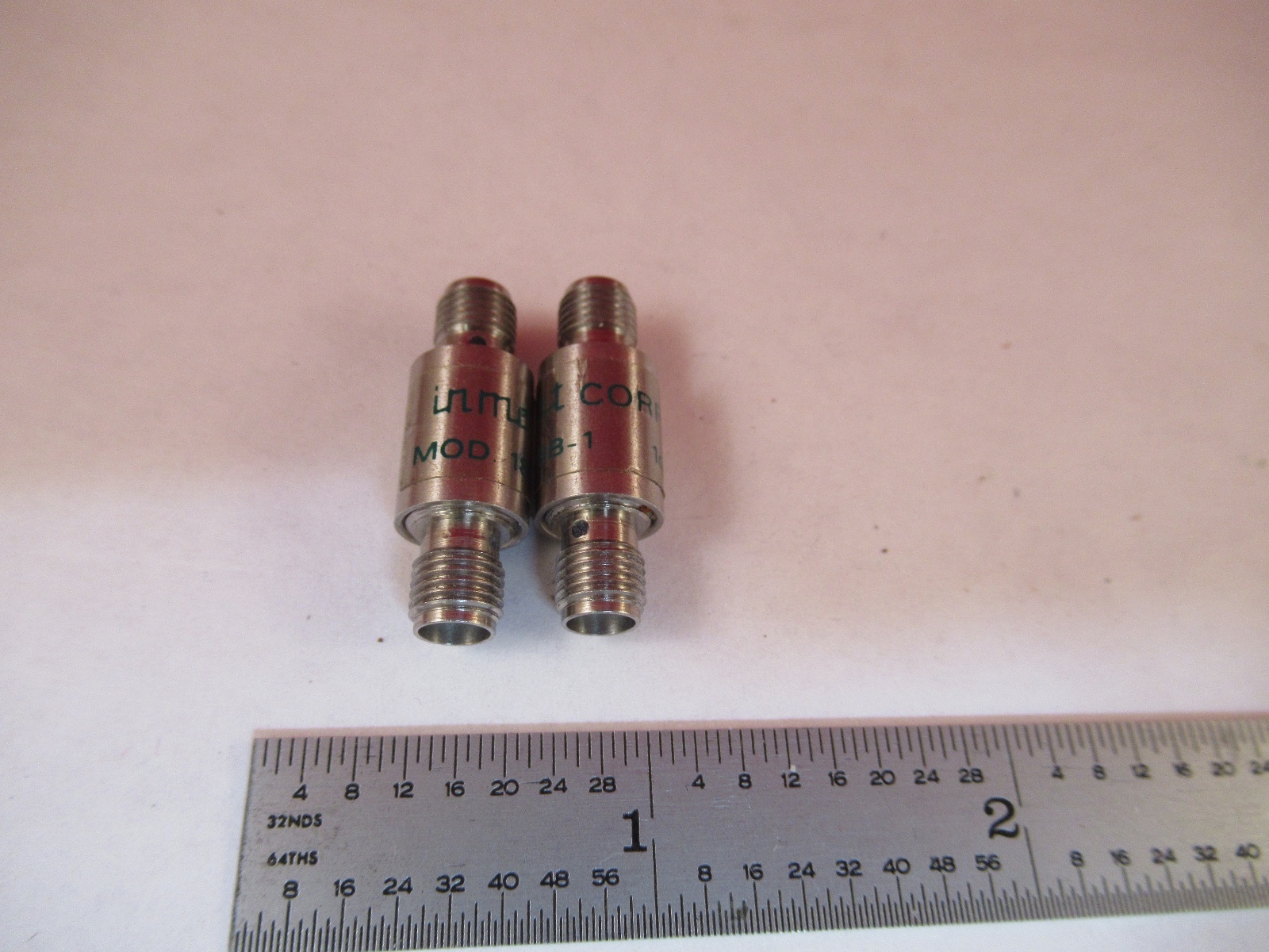 LOT ATTENUATOR SMA INMET 1 dB & 2 dB AS PICTURED &W1-A-16