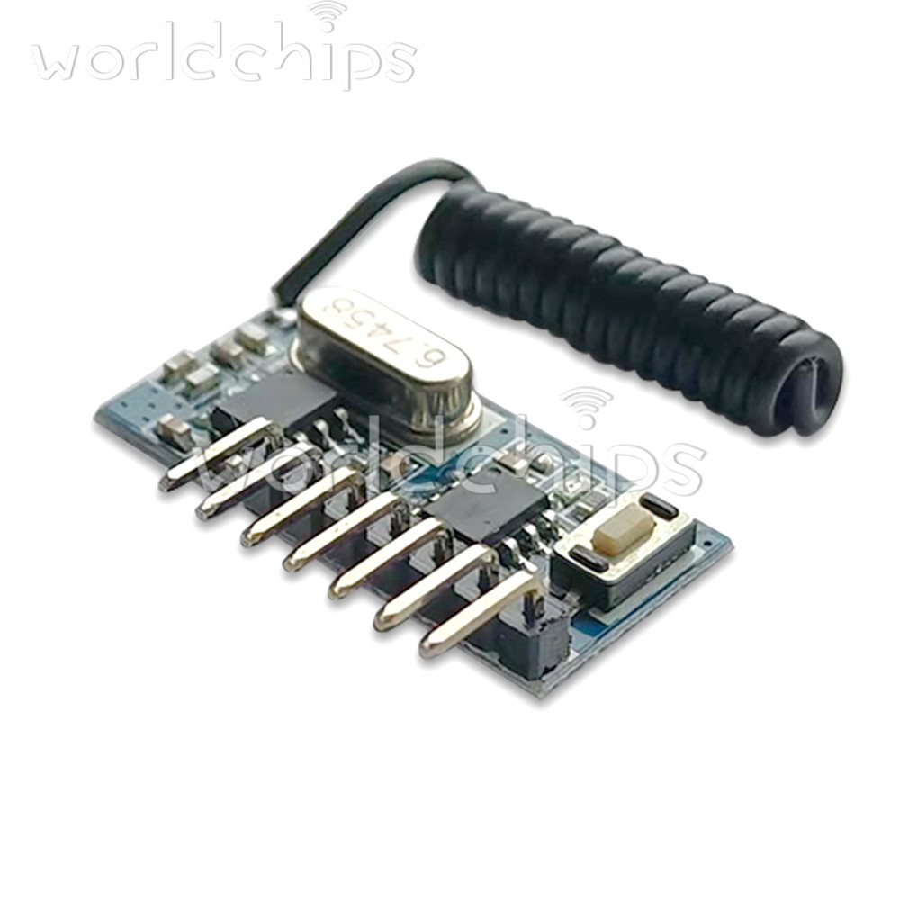 10pcs 315Mhz/433Mhz Wireless 4CH RF Receiver 1527 Learning Code Decoder Module