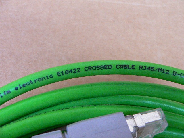 Ifm E18422 Crossed Cable Rj45/M12 D-Coded 5M Art. No. 1575424