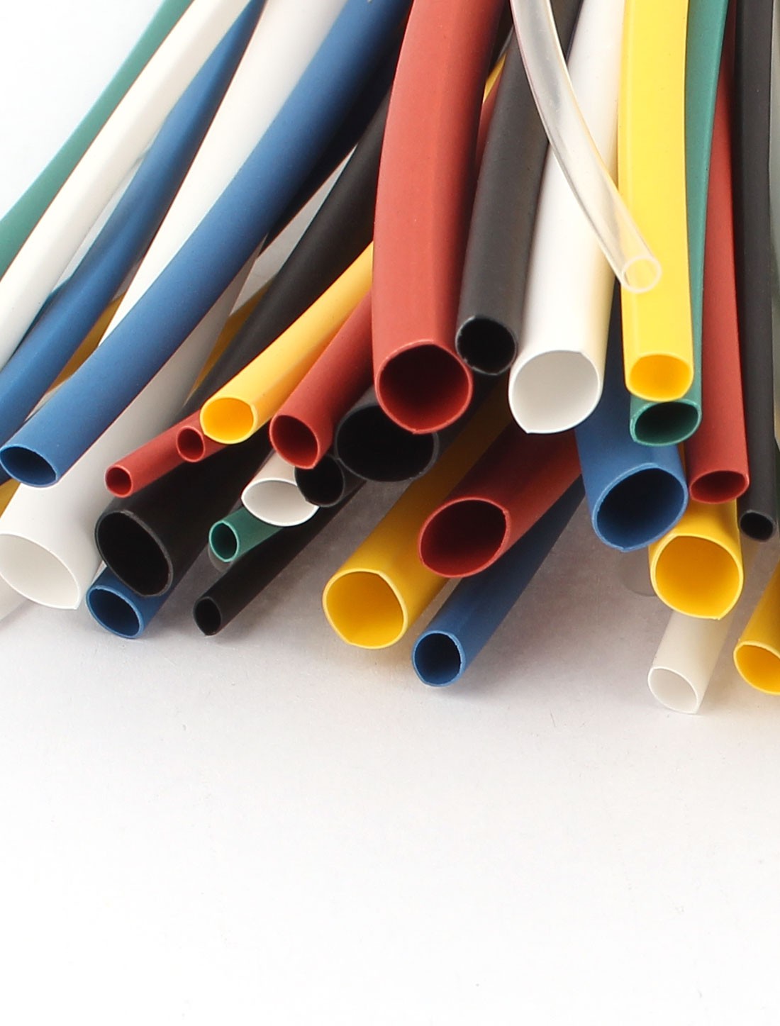 144Pcs 2:1 Heat Shrink Wire Wrap Assortment Kit Tubing Cable Sleeve Tube 6 Size