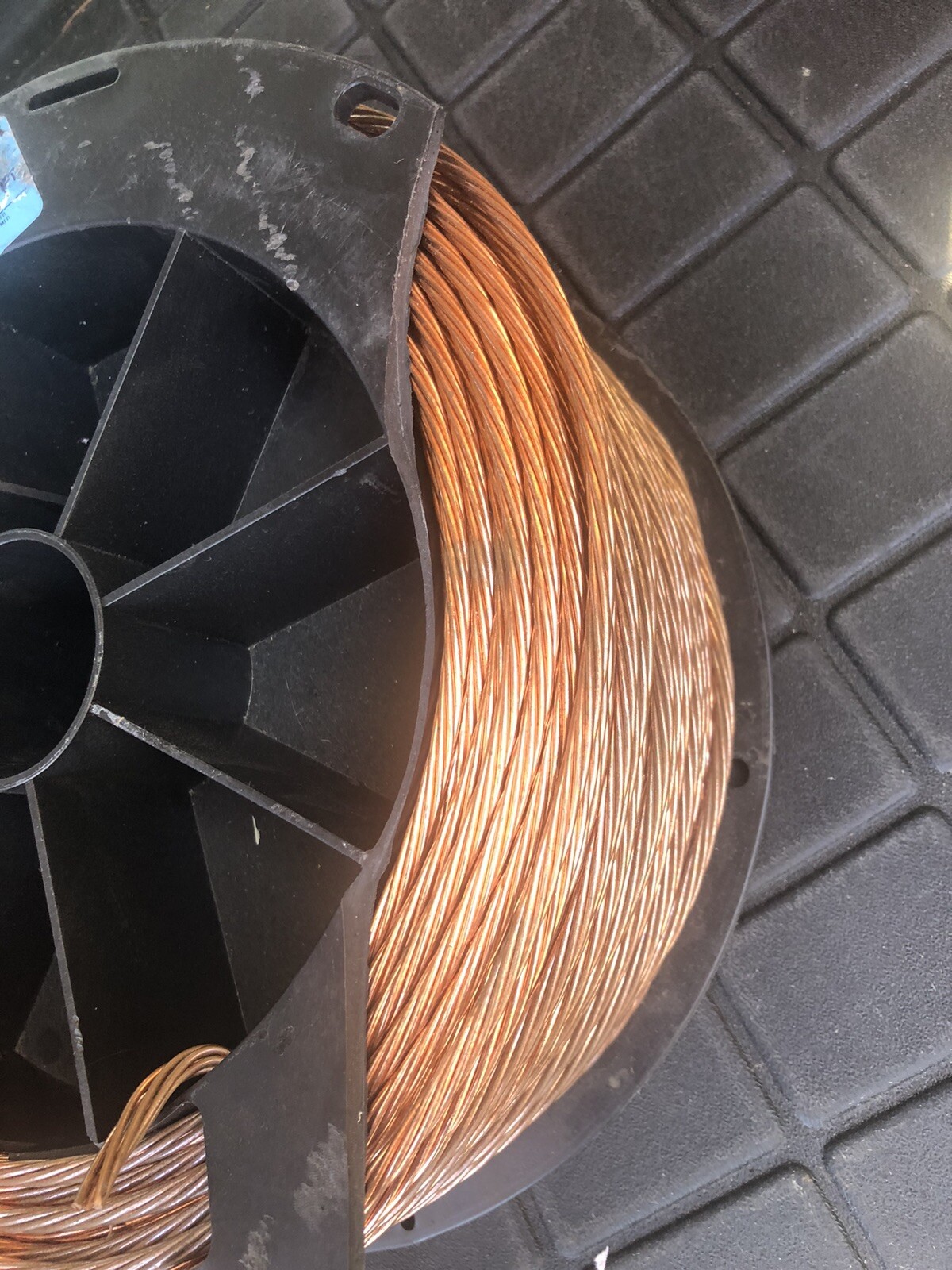 Encore Wire Bare Copper 6 AWG / 7 Strand 315 Feet / 96.01M – Part # 172101200235