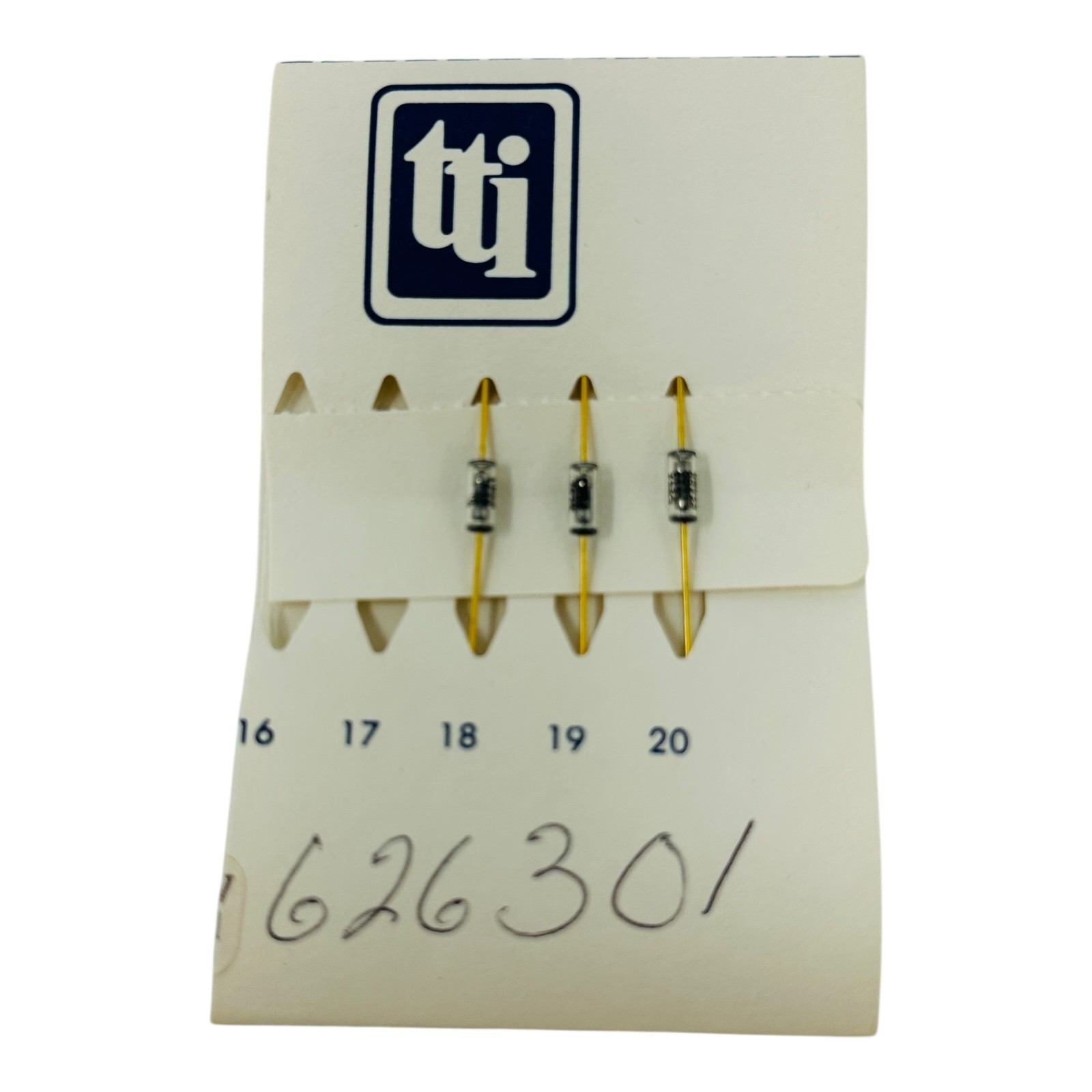 TTI RNR55C6191FS RESISTOR 6.19KOHMS,200WV NEW/UNUSED SURPLUS QTY 3pcs