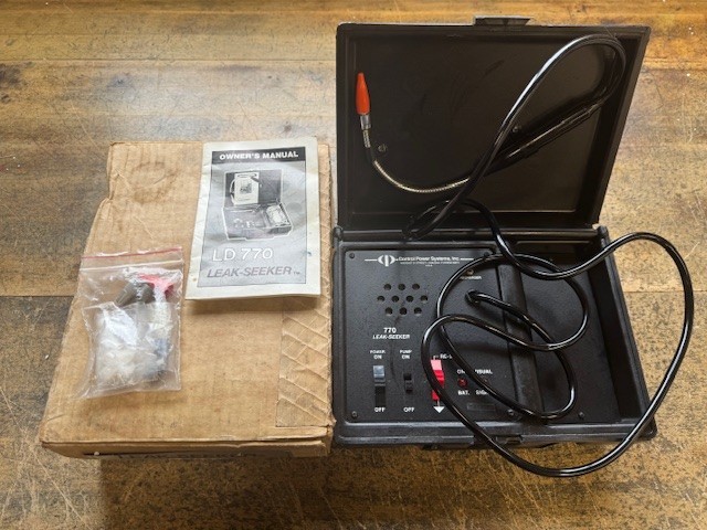 LD770 Leak-Seeker Control Power Systems Inc. Halogen Leak Detector
