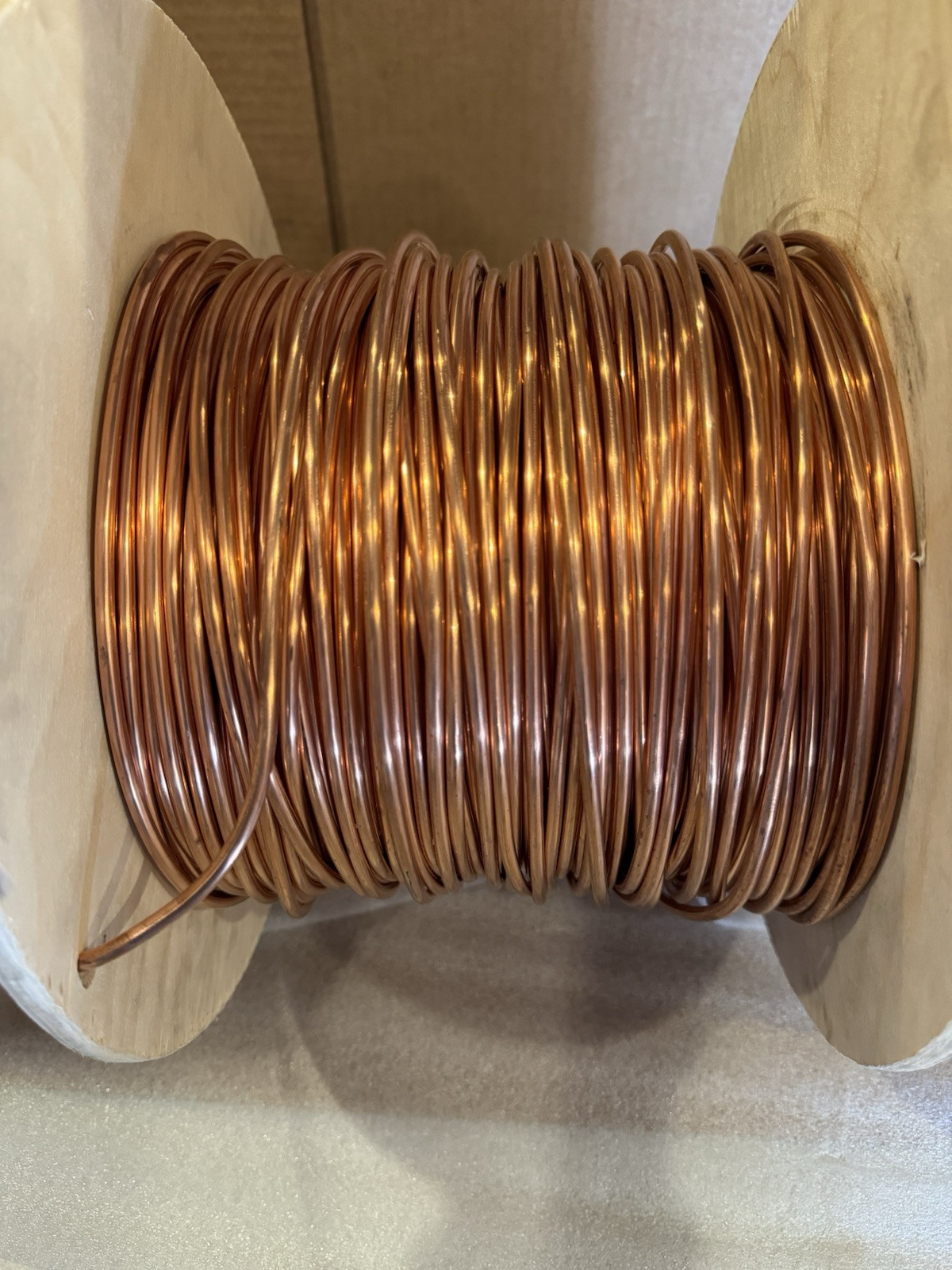 BARE COPPER 6 AWG 500′ FEET SOFT ANNEALED GROUND WIRE SOLID