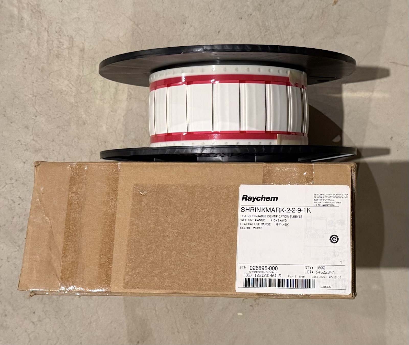 Tyco Electronics Raychem SHRINKMARK-2-2-9-1K