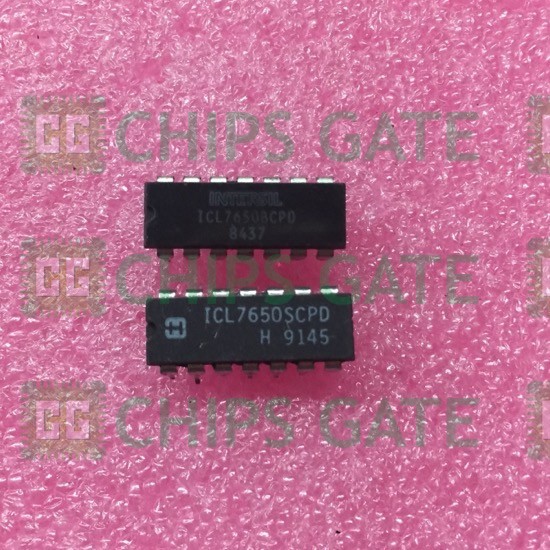 5PCS ICL7650SCPD Encapsulation:DIP-14,2MHz, Super Chopper-Stabilized
