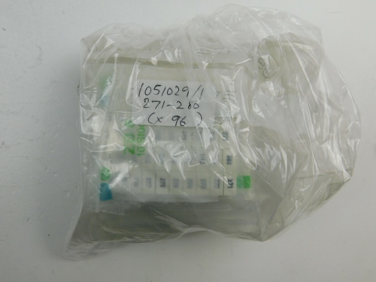 Phoenix Contact Marking Strips 1051029 No. 241-280 ** Lot 384 Pieces **