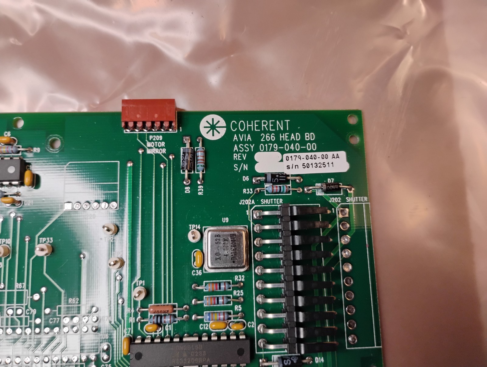Coherent AVIA 266 Head BD ASSY 0179-040-00 Circuit Board – Fast Ship
