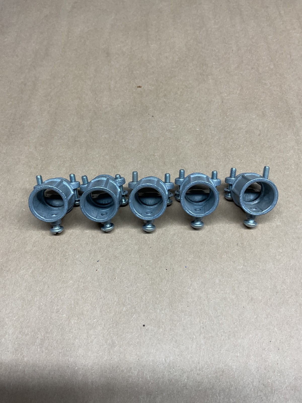 Unbranded 3/4″, Die-Cast Zinc, Flexible Conduit Coupling, *Lot of 5* #4012X110