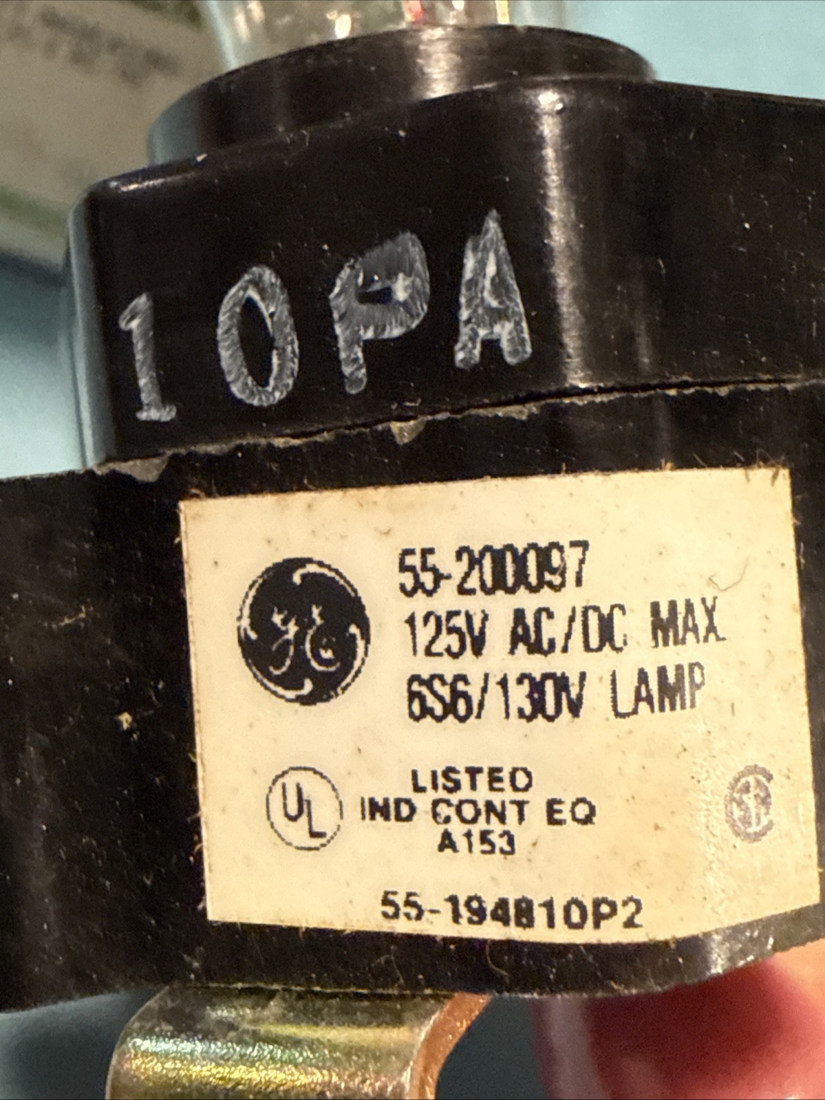 GENERAL ELECTRIC CR2940UC413C2 Heavy Duty Indicator Light Green 125 V AC/DC￼