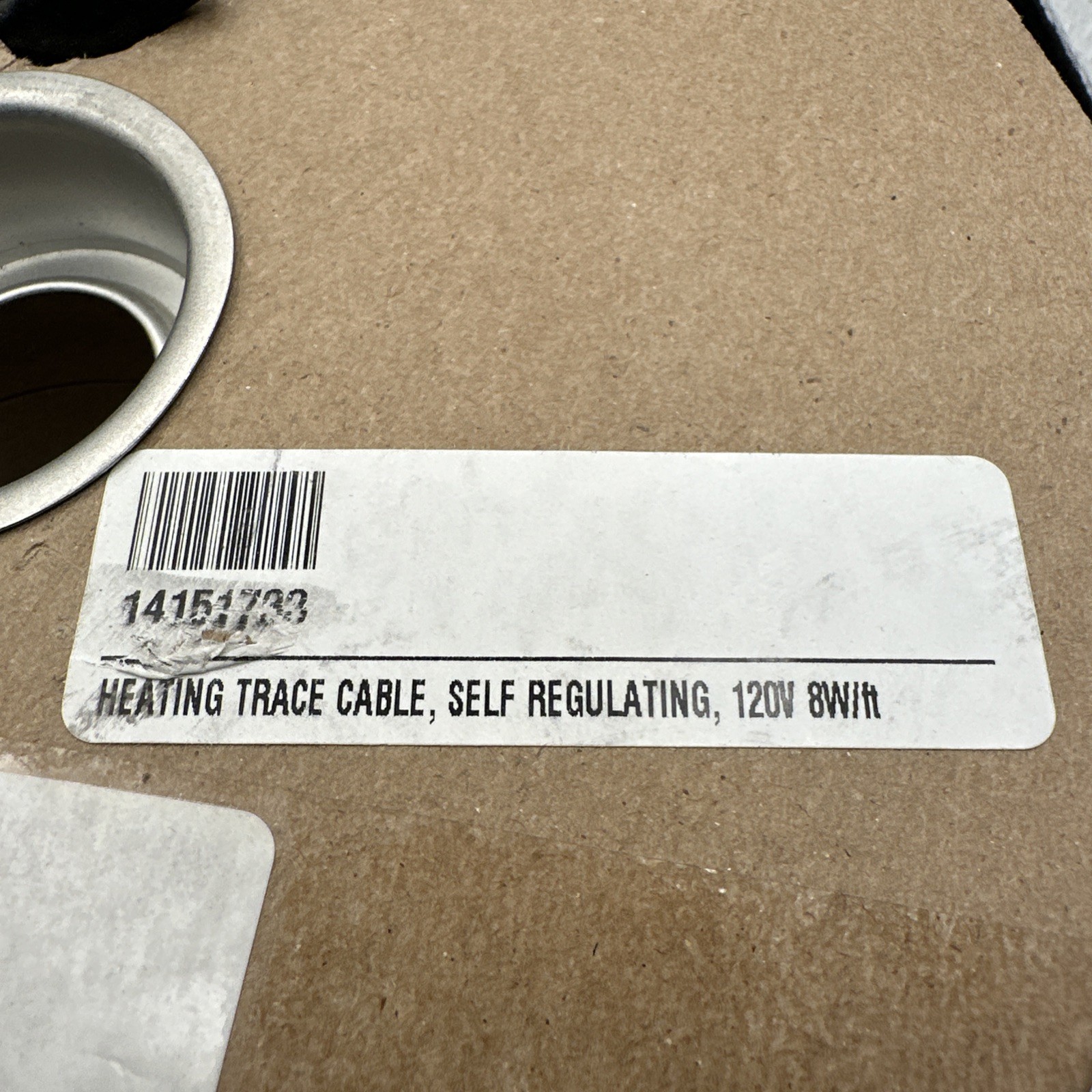 Briskheat SLCBL8120BF Self Regulating Heating Cable 120V 8W 25ft