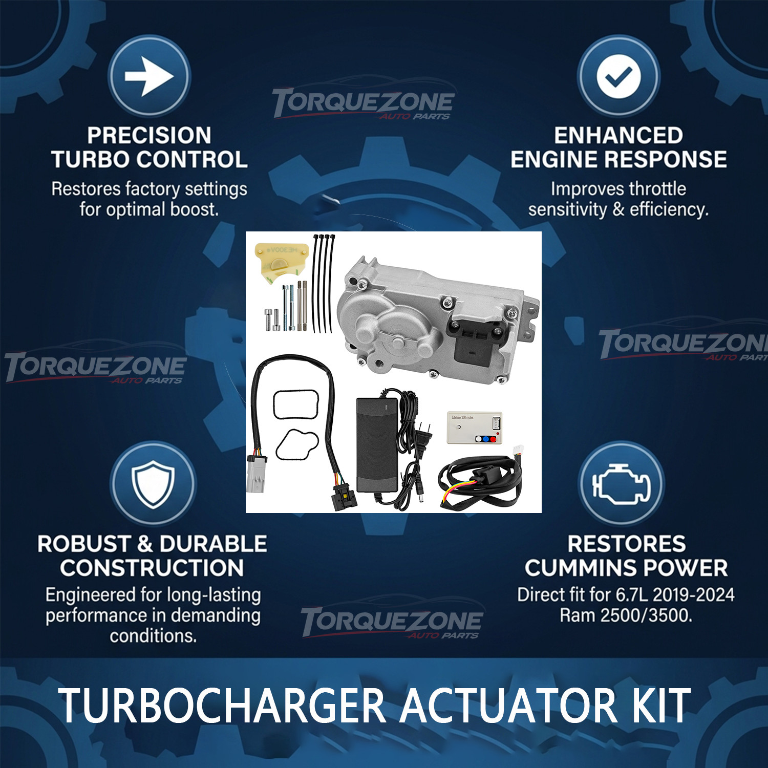 New Turbo Actuator 68444773AA Fits For Cummins Engine 6.7L Dodge Ram 2500 3500