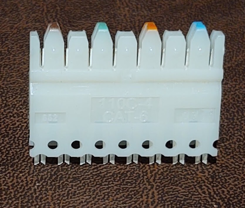 LOT OF 145 Ortronics OR-30200192 Kit, CAT6 Connector Blocks, 110C4 Open Box NEW!