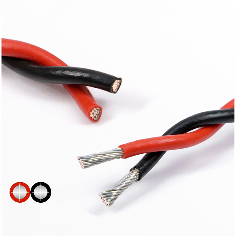 0.12mm²-2.5mm² Twisted Wire Cable Pure Copper Core Soft Wire Twisted 2 Core Wire
