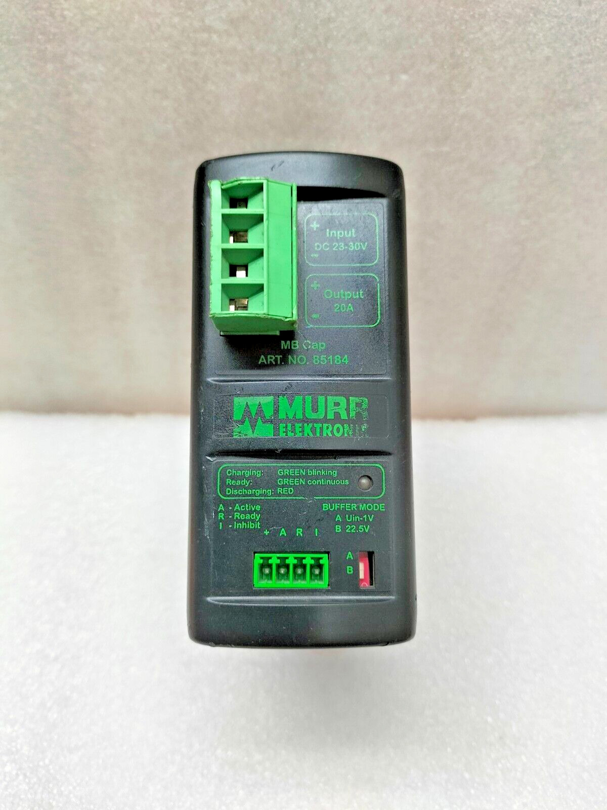 MURR ELEKTRONIK 85184 MAINTENANCE FREE BUFFER MODULE