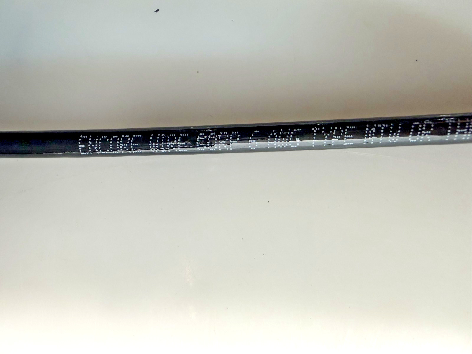 (500FT) Encore Wire 6 AWG THHN Black Stranded SuperSlick Elite 6 Gauge NEW