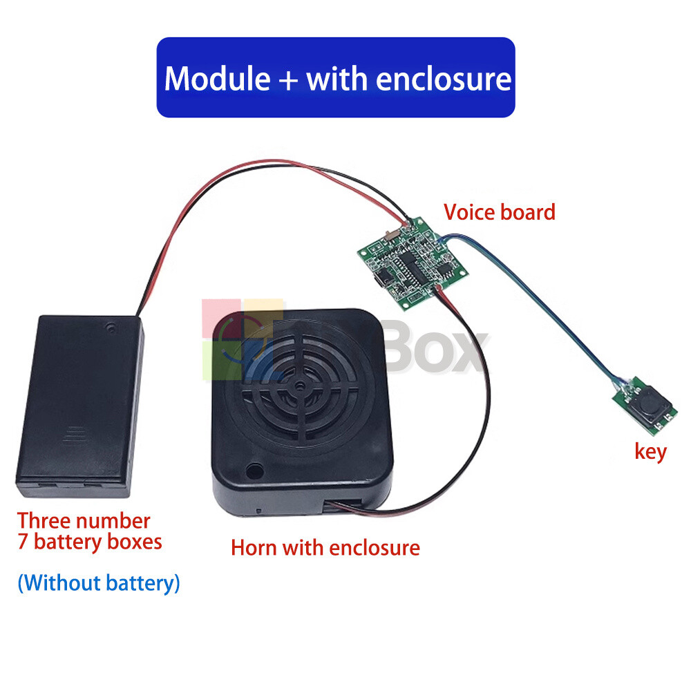 8M Sound Recorder Module Voice MP3 Music Player+Button Control For Greeting Card