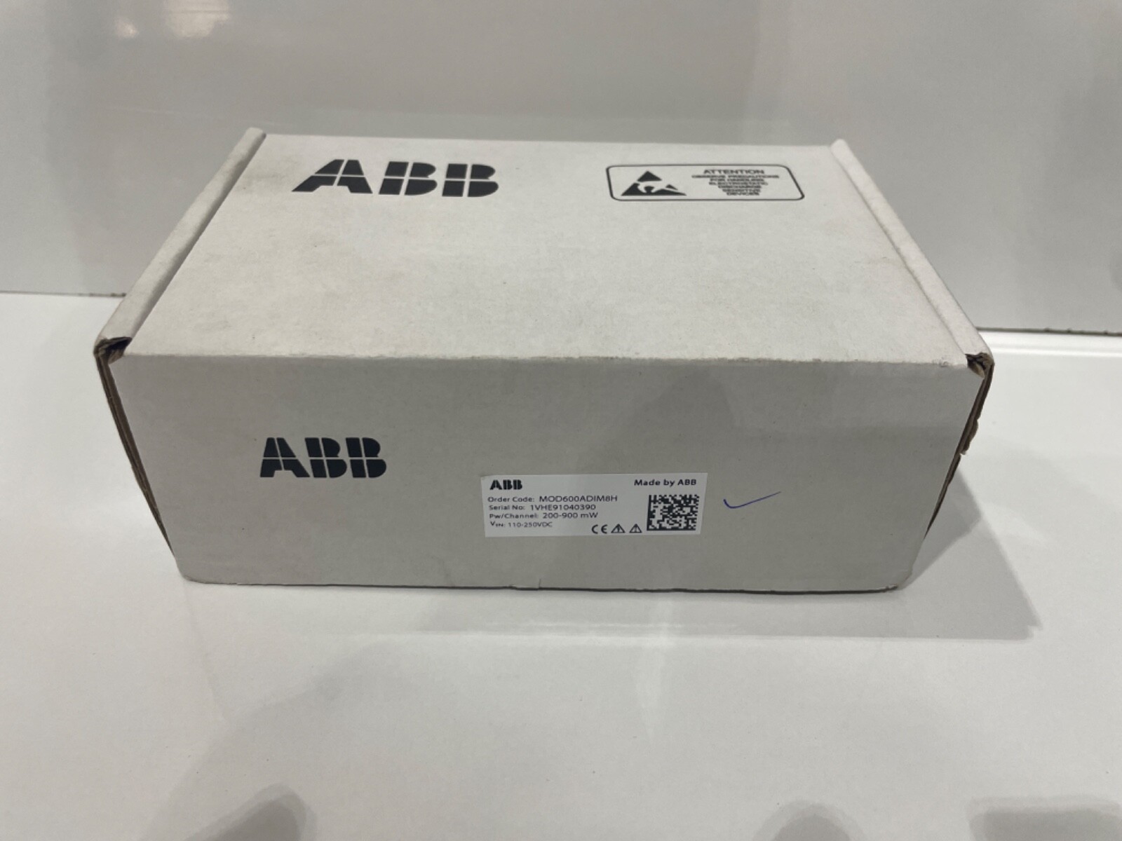 ABB DIM8H, DIGITAL INPUT MODULE, 8 INPUTS MOD600ADIM8H