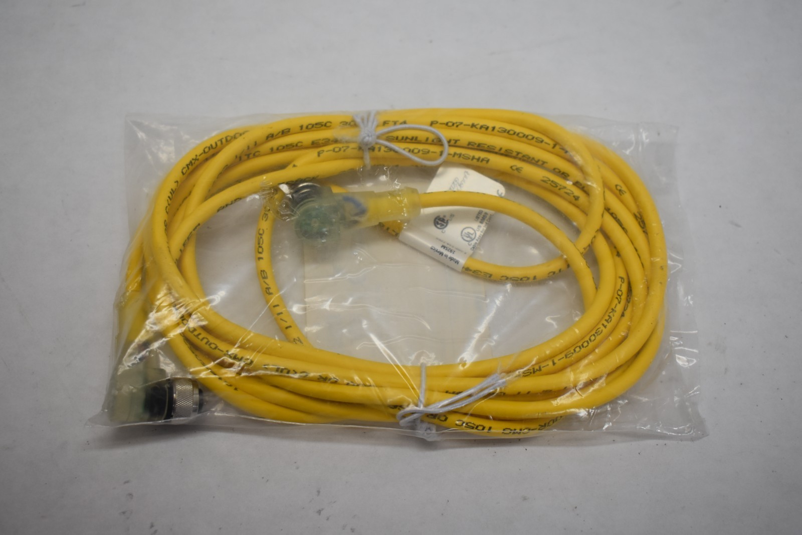 Turck Sunlight Resistant or PLTC 105C WK 4.43T-3.7-P7X2-WK 4.43-P7X2 U-94967