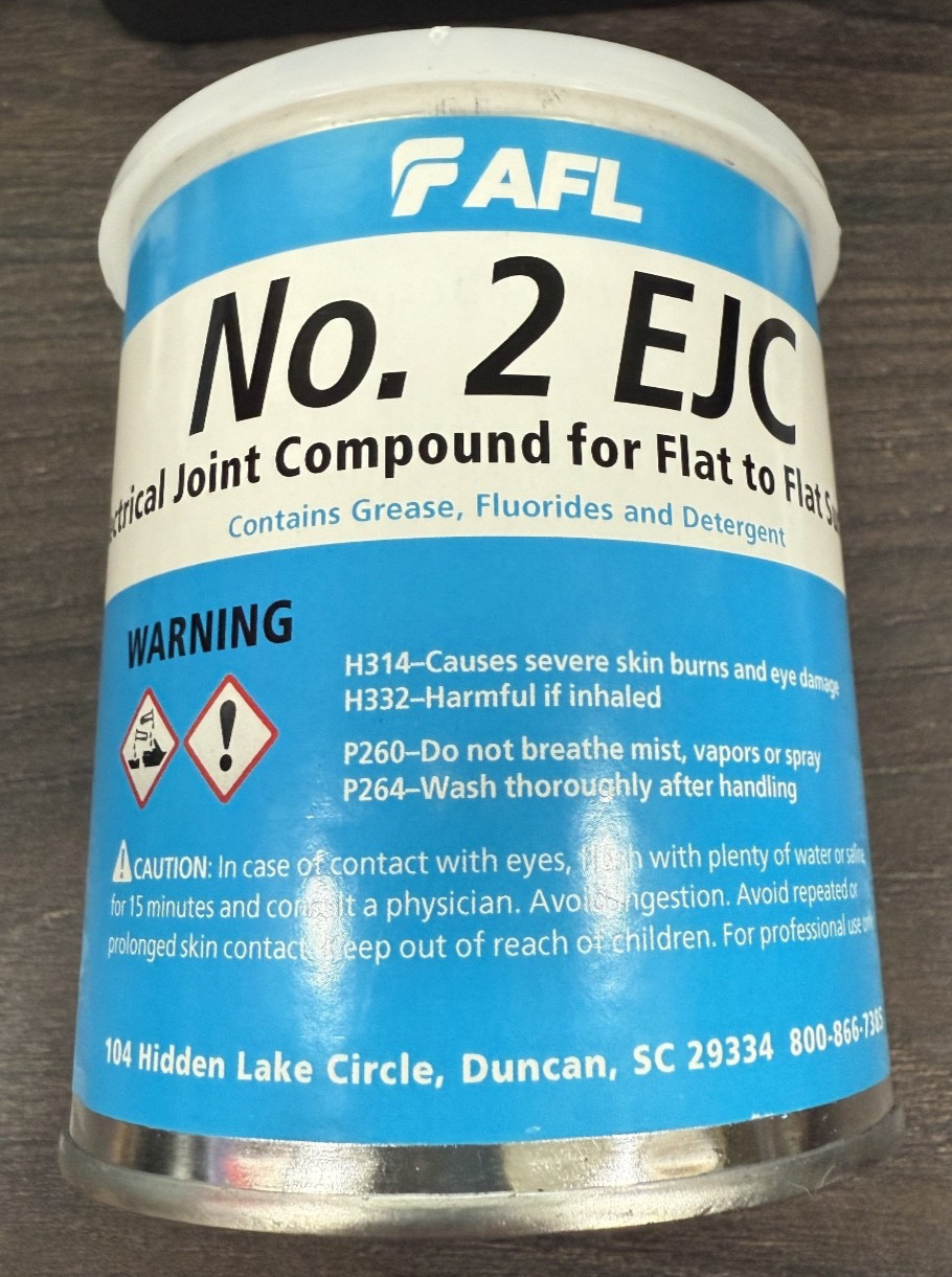 Electrical Joint Compound ~ AFL No. 2 ~ Flat to Flat Surfaces Alcoa ~ 16 oz. Can
