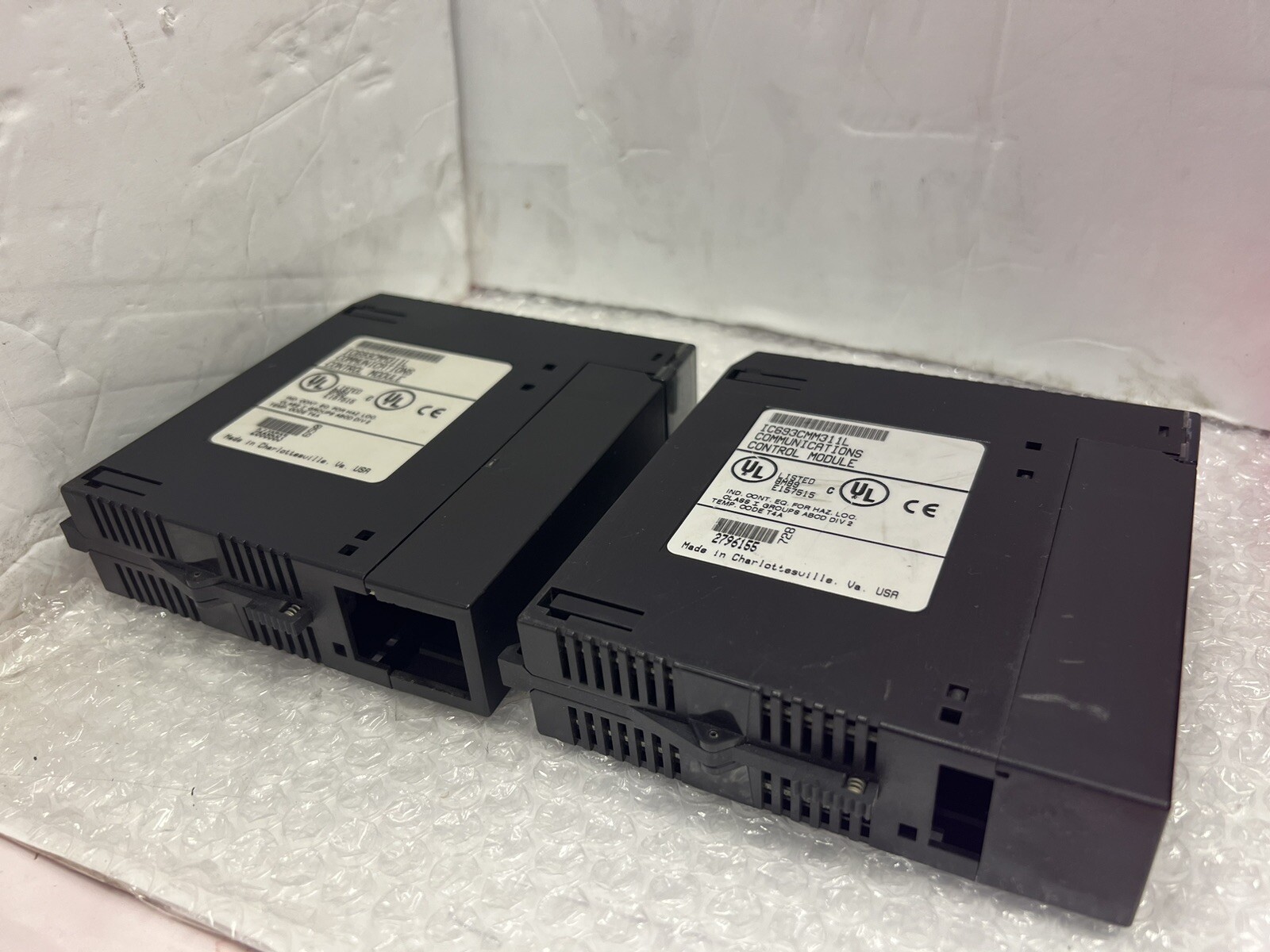 USED (LOT OF 2) GE FANUC IC693CMM311L COMMUNICATIONS CONTROL MODULE
